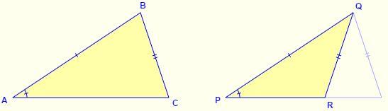 Thought Questions & Classroom Activities Suggested Answers In class, we discussed conditions for two triangles to be congruent.