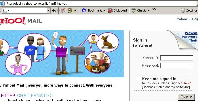 The next screen will tell you if you have any new messages in your inbox. Click on Inbox to read your messages. To check your E-mail, you must first go to Yahoo s website. Type www.yahoo.