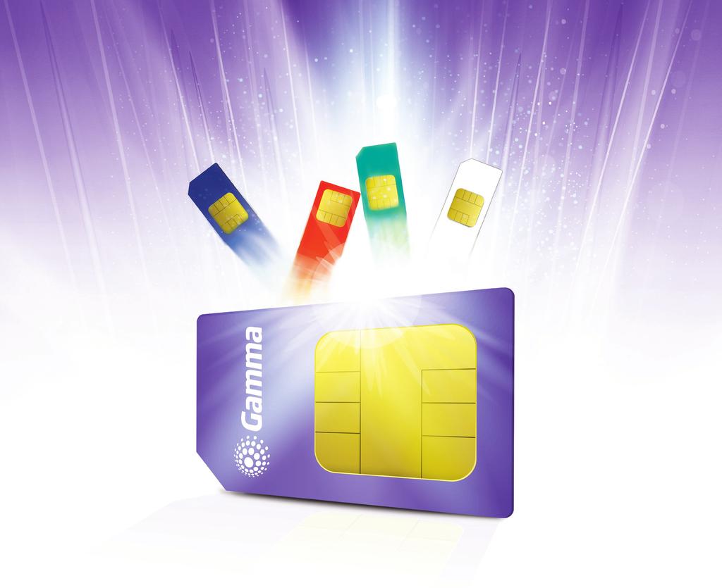 Gamma MultiNet The power of multiple networks in one SIM Mobile network reliability and the best possible coverage are essential for any business.