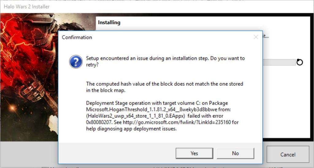TARGET DRIVE ERROR This error will sometimes occur when there is a problem with your install disc, or when there is a problem with the target drive that you are attempting to install the game to.