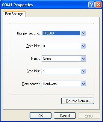 7) In the Ports tab, click Configure Port Pass this step if you are using a parallel port.
