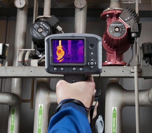 Thermal imaging Detect hot spots before they cause trouble Since the dawn of the industrial age, temperature has been used to give an indication of machine condition.