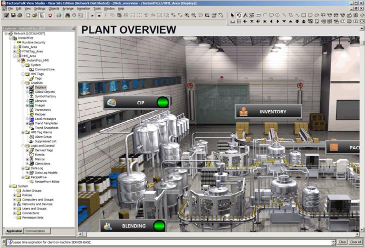 FactoryTalk View Studio Enterprise FactoryTalk View Studio Enterprise is the configuration software for developing and testing FactoryTalk View SE network distributed, network station, local station,