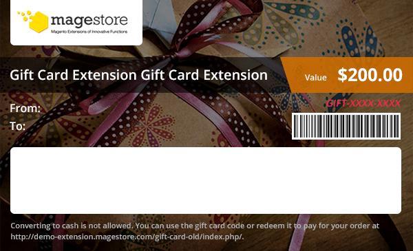 Default template 3 If you want to create new Gift Card templates, select Add Gift Card Template button and