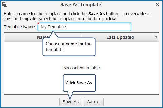 When you are satisfied with the studies and their settings, choose File -> Template -> Save As Template (from the top menu bar, Note: File -> Chart -> Template -> Save As Template from the Console).