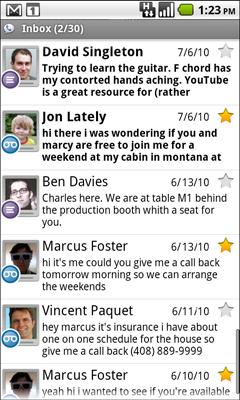160 Google Voice Opening Google Voice and your Inbox You can check your Google Voice Inbox, exchange messages, and perform other tasks with Google Voice.