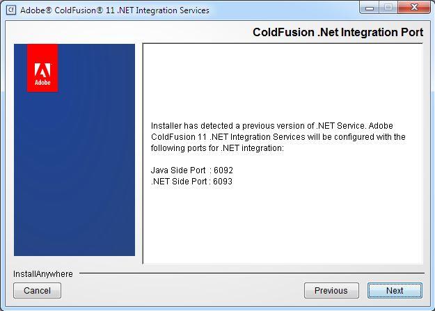 Migrating the server (installing latest version of ColdFusion) This section describes the process to migrate your server using the ColdFusion Migration Wizard provided by the ColdFusion installer.