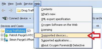 Refer to the Oxygen Forensic Detective help file to learn what must be done in case of a particular device model.