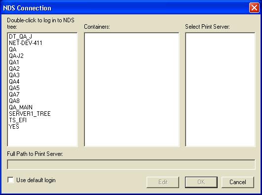 SETTING UP THE FIERY EXP6000/EXP5000 FROM A WINDOWS COMPUTER 33 TO SPECIFY THE NDS TREE SETTING FROM LOCAL SETUP 1