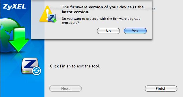 Figure 30 Firmware Upgrade Tool: Start 4 If you already have the latest version firmware,