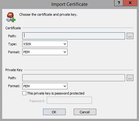 202 Run IC Setup Assistant 5. Insert the USB key in initial backup server. 6. Click the Import Certificates button in the Server Group Certificate and Private Key Locations screen. 7.