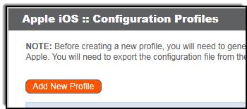 certificates that permit ios devices to work with a variety of systems. Add an Apple ios Configuration Profile Using Apple Configurator, available at www.apple.com.