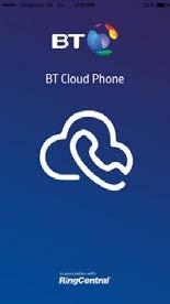 22 6. Mobile app The BT Cloud Phone mobile app is an easy and convenient way to access your BT Cloud Phone account wherever you are.