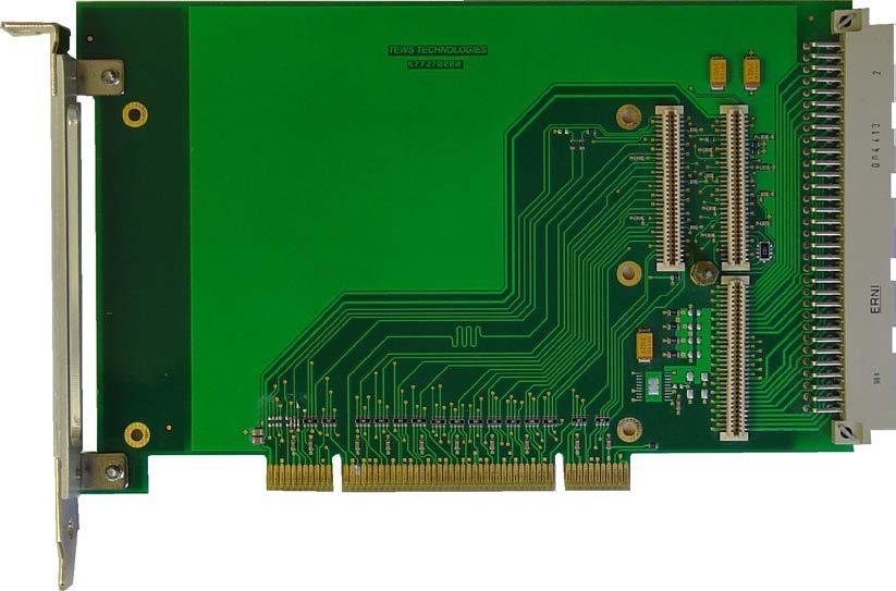 TPCI270 PMC Carrier for PCI Card Interface Application Information The TPCI270 is a standard 33 MHz, 32 bit PCI carrier for a single PMC Card. It provides PMC front I/O and PMC P14 rear I/O.