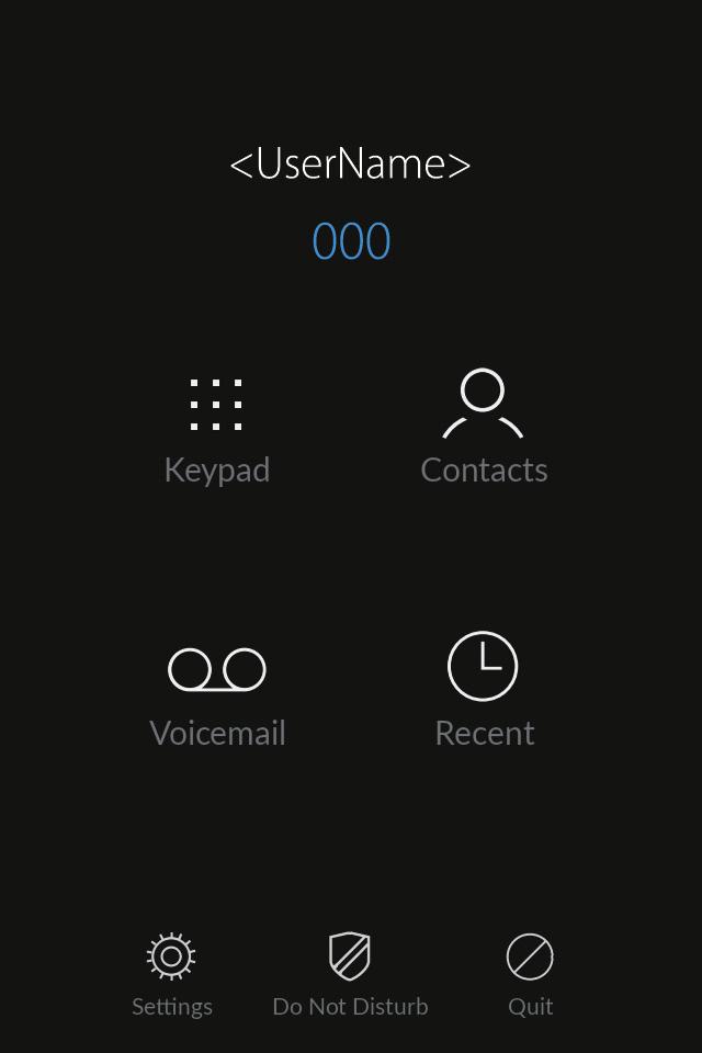 UniFi VoIP Phone User Guide Chapter 5: Phone Screen Chapter 5: Phone Screen Pressing the Phone icon on the Home screen brings up the Phone screen.