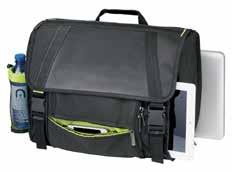 padded laptop compartment, a valuables pockets and an organiser in the