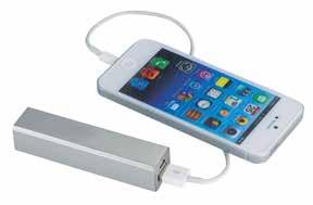 7705 - JOLT CHARGER 7720 - PORTABLE CHARGER This little aluminium battery backup will keep your mobile