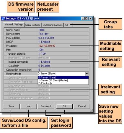 Software Manuals 180 Functions 4.1.1.3 This section lists all "functions" (features) of the DS Manager.