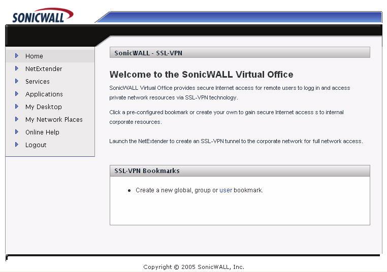 7 Testing Your SSL-VPN Connection Now you have configured your SonicWALL UTM security appliance and SonicWALL SSL-VPN 2000 for secure SSL-VPN remote access.