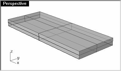Exercise 50 Model a bar with text In the following exercise we will make a solid primitive, extract some surfaces, rebuild a surface and deform it, join the new surfaces into a solid, fillet the
