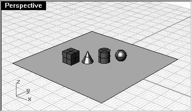 The viewport will remain shaded until you change it back to a wireframe view.