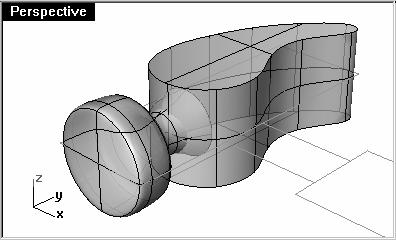 To create the head: 1 Change to the Curves layer.