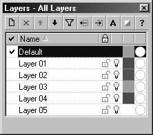 Layers Rhino layers work like CAD layering systems. By creating objects on different layers, you can edit and view related portions of a model separately or as a composite.