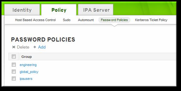 CHAPTER 19. POLICY: DEFINING PASSWORD POLICIES 3. Set the account lockout attribute values.