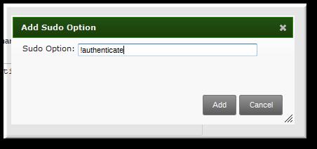 Identity Management Guide 3. Click Add. 7. In the Who area, select the users or user groups to which the sudo rule is applied. 1.
