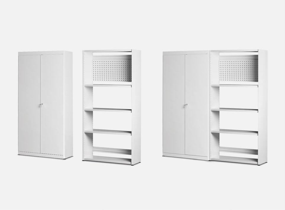 Modular Storage Systems Reeco offers modular storage systems. Modularity means that the entire storage system can be easily expanded or modified by adding or exchanging several basic components.