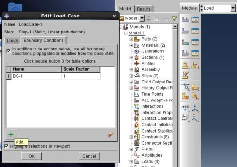 4 Manage loading/loading case and BC settings: rename, edit, delete, etc. 7.