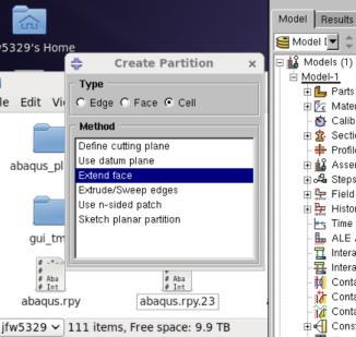 3 Use Tool -> Partition to create subsections of a