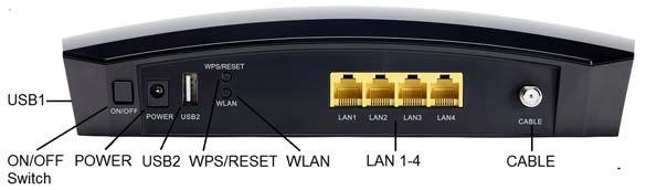 We strongly recommend that you change the default password for your Cable Modem/Router.