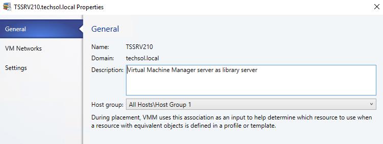 7.2.2 Assign a library server to a host group After a library server has been configured, it needs to be assigned to a server host group.