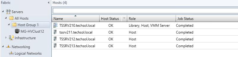 Note: In order to support rapid provisioning, the library server must be installed on a physical Hyper- V host that is (1) managed by SCVMM and (2) has access to the managed SC Series array used for
