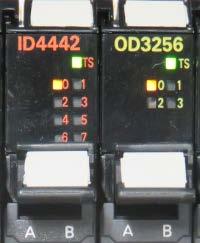 10 11 Check that the LED status of Digital Input Unit and Digital Output Unit is as shown below.