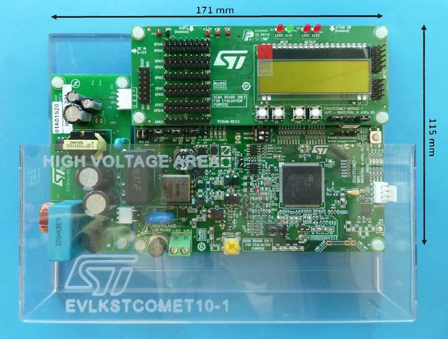 STCOMET smart meter system-on-chip development kit Data brief Off-line switching mode power supply based on ST VIPER26H isolated flyback reference design (+ optional 8-15 V input available for