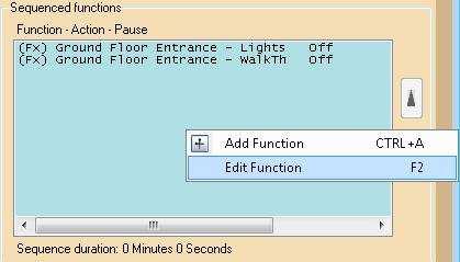 If you need to select the same action to all the functions, check the box Apply to all Light and Toggle functions : all the functions added to the sequence from