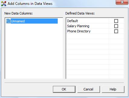 CHAPTER 2: CHART CREATION c. Choose options from the drop down menus in the Operation, Affected Column and Affected Scope areas and click OK. d. The Calculated Field menu will close and your selection will now appear in the Formula area of the Chart Data Set.