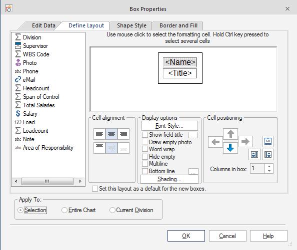 APPENDIX A: INTERFACES To manually rearrange the data fields: 1. Click on the data field s column header. 2. Hold down the Left mouse button and drag the header along the top of the data fields area.