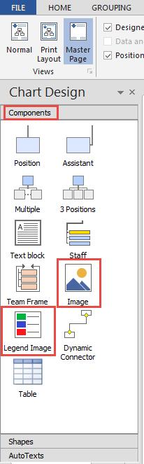 STEP 7. DIVISION CREATION POLICY CREATE A BACKGROUND TEMPLATE FOR YOUR ORG CHART To create a background template in the OrgChart software go to your view tab, master page.