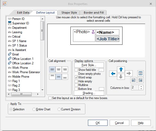CHAPTER 2: CHART CREATION DISPLAYING AND HIDING A COMPONENT S DATA ON THE CHART A component can have dozens of Data Fields far too many to be displayed on the chart.