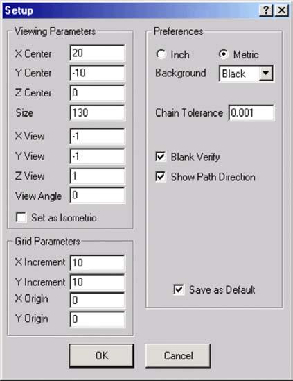 E-MILL EPRESS TUTORIAL 2 8. After the preferences have been correctly set, click OK.