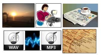 Each format (audio, video, newspaper, large image, basic image, etc.) has a Solution Pack.