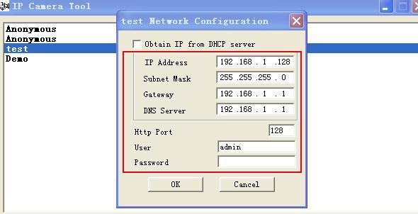 3 IP address: Fill in the IP address assigned and make sure it is in the same subnet as the Gateway, and the subnet should be the same as your computer or router. (I.e. the first three sections are the same) Subnet Mask: The default subnet mask of the equipment is: 255.