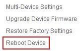 2.1.5 Reboot Device Click Reboot the device, will pop-up a prompt, select OK, then the device will reboot Figure 5.6 2.2 Network Settings Click Network, will pop-up the prompt as below: 2.