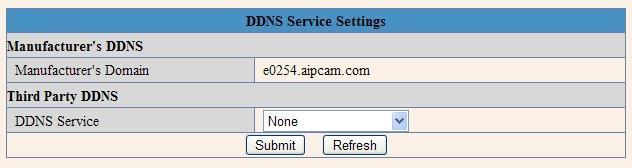 7 DDNS Service Settings Figure 7.