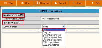 This domain is provided by the third party, such as Dyndns, Oray, 3322 etc. Figure 7.