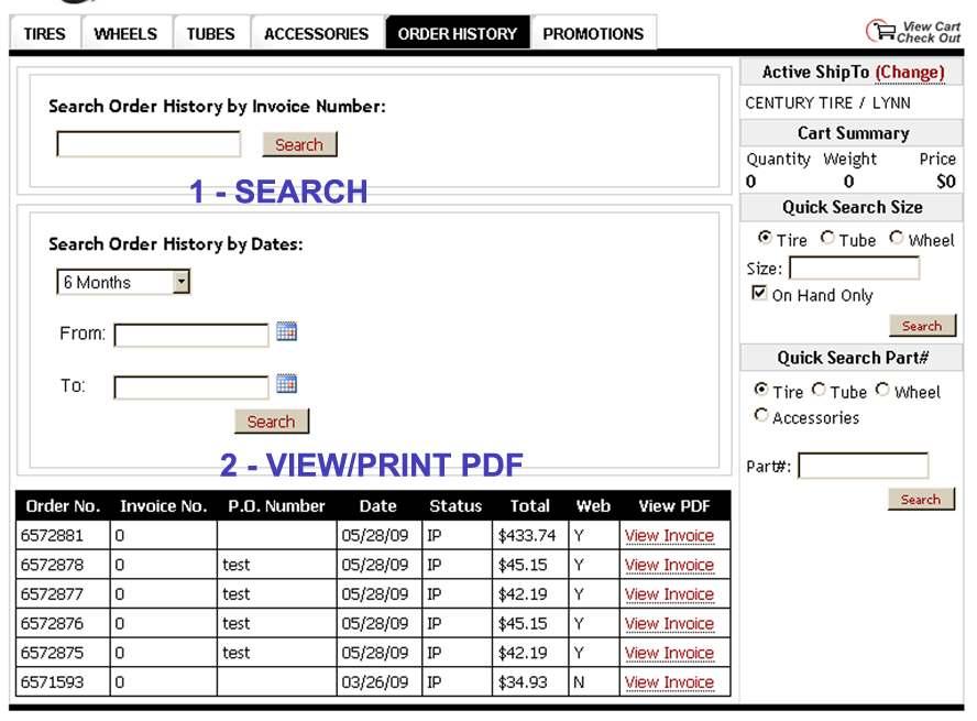 10 ORDER HISTORY 10.1 HOW CAN I CHECK PAST ORDERS AND PRINT INVOICES? You can instantly access your past orders, whether they were placed online or not.