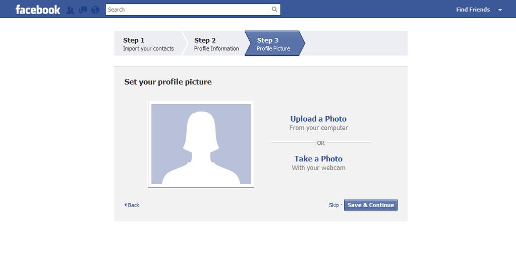 Step 4: Upload Your Profile